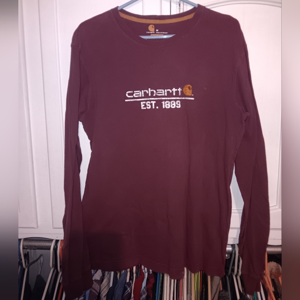 Men' Carhartt Long Sleeve Shirt (M)